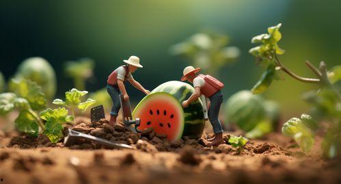 巨人族吃瓜,瓜果飘香，共享欢乐时光