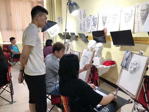 石家庄画室吃瓜